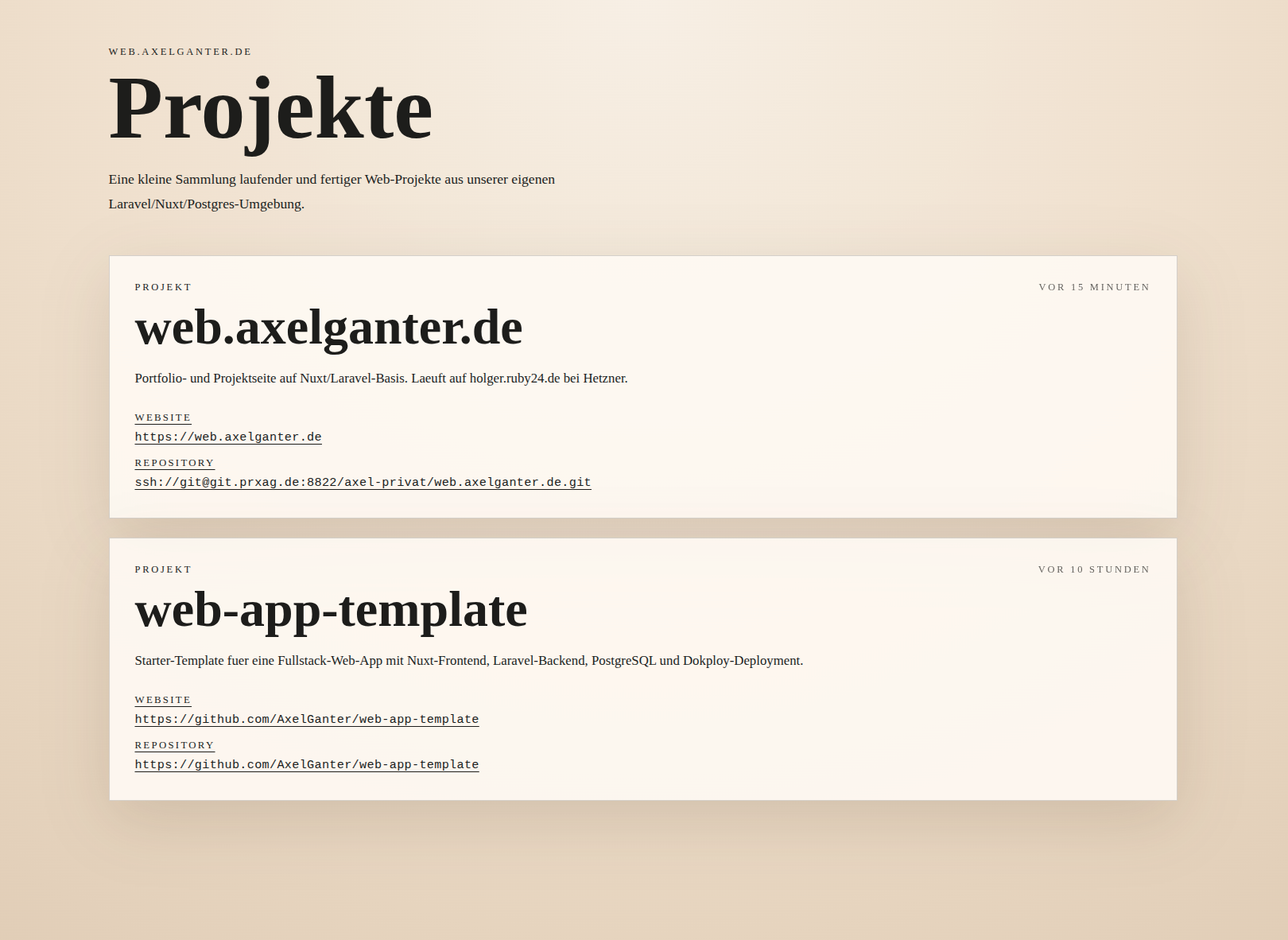 Titelbild von web-app-template